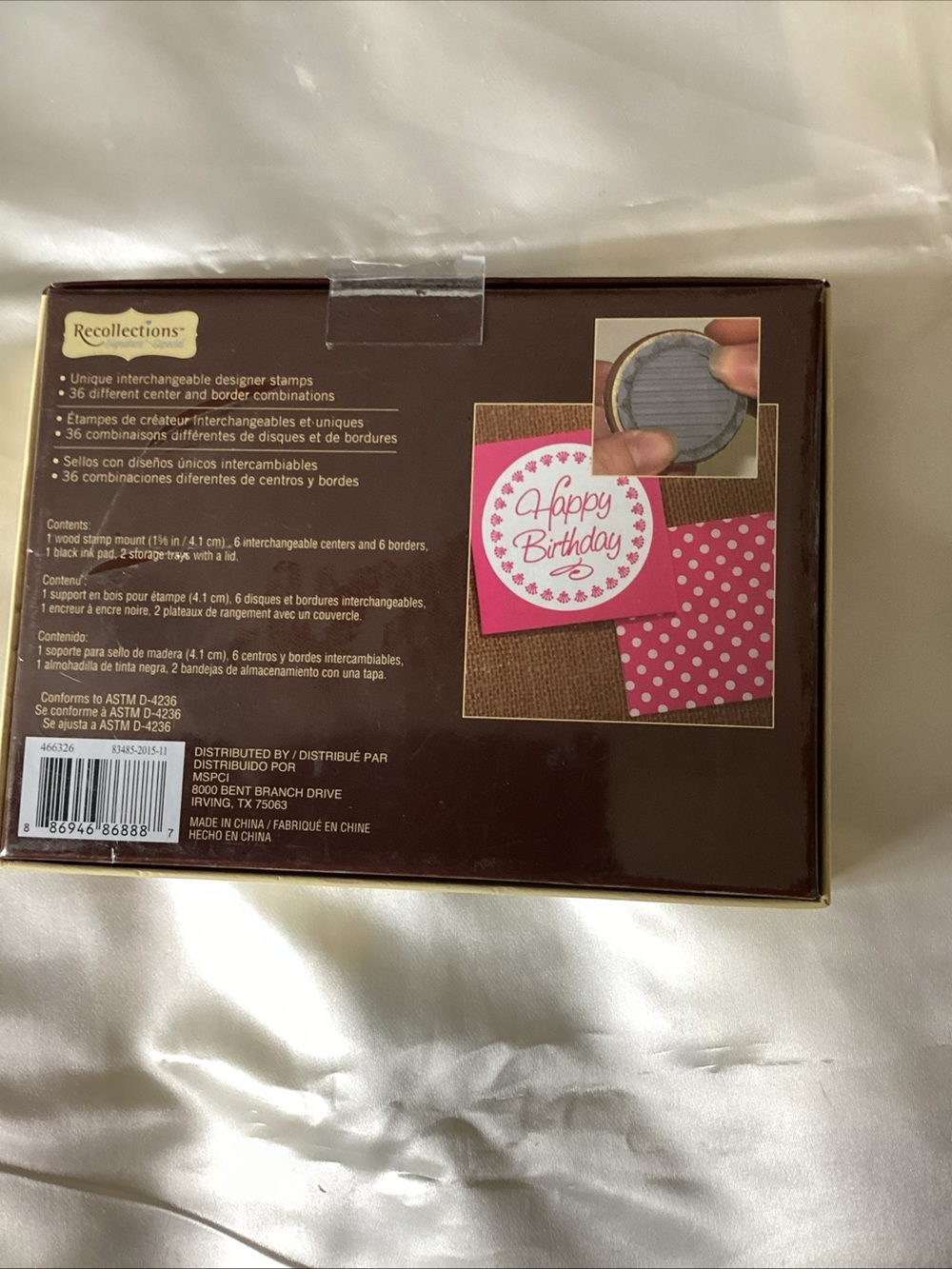 Recollections Signature Special Just A Note Thank You Stamp Kit - Picture 3 of 6